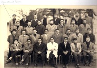 1952 - Lycée Carnot à Tunis (classe de 1ère)